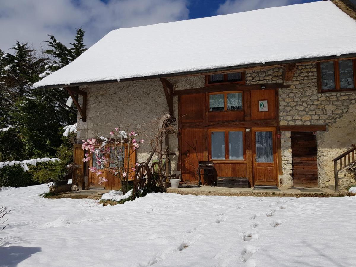 Gite "La 5Eme Saison" Attignat-Oncin Exterior foto