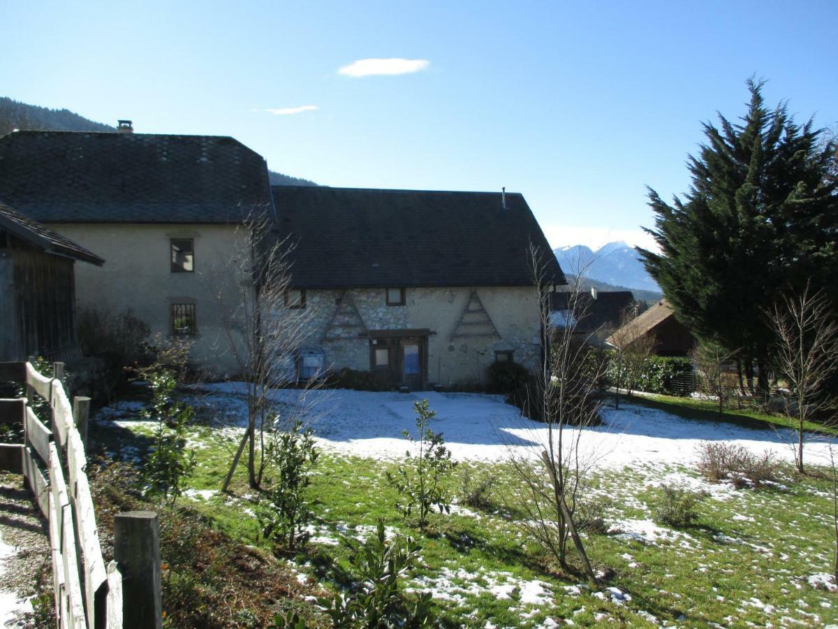 Gite "La 5Eme Saison" Attignat-Oncin Exterior foto